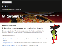 Tablet Screenshot of elcarambas.com